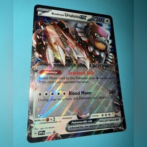 Ursaluna EX 177 OVERSIZED Pokémon Card